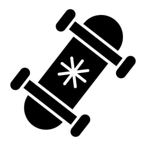 Snowboard Glyph Icon | Winter
