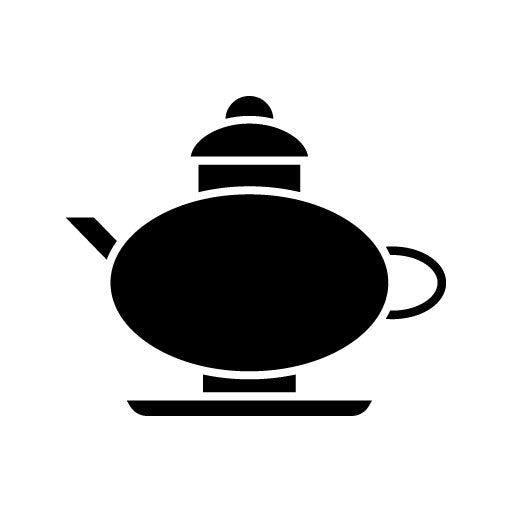 Teapot Glyph Icon