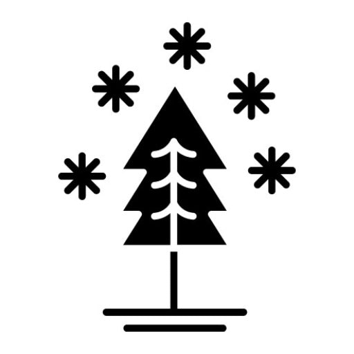 Winter Glyph Icon | Winter