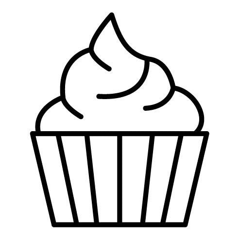 Chocolate Cupcake Icon