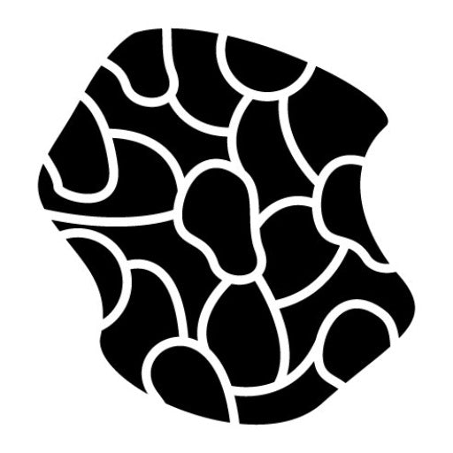 Truffle Glyph Icon | Sweets and Candies