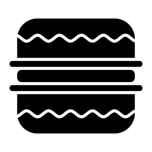 Macaron Glyph Icon | Sweets and Candies