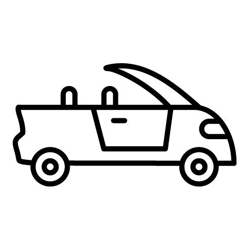 Convertible Car Icon