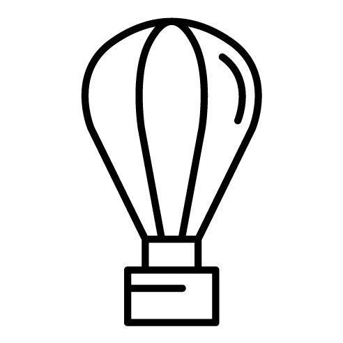 Hot Air Balloon Icon | Transport