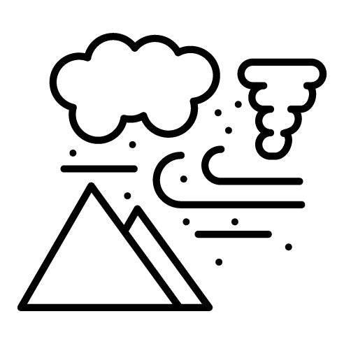 Sandstorm Icon | Natural Disaster