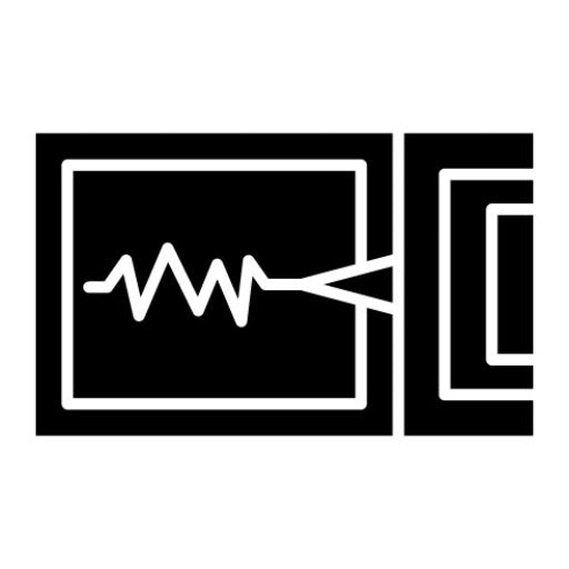 Seismograph Glyph Icon | Natural Disaster