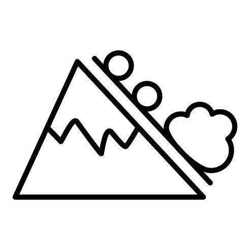 Snow Avalanche Icon