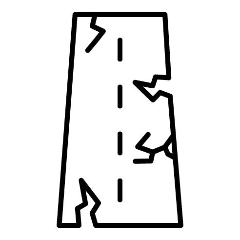 Road Crack Icon