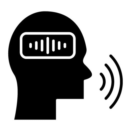 Voice Control Glyph Icon
