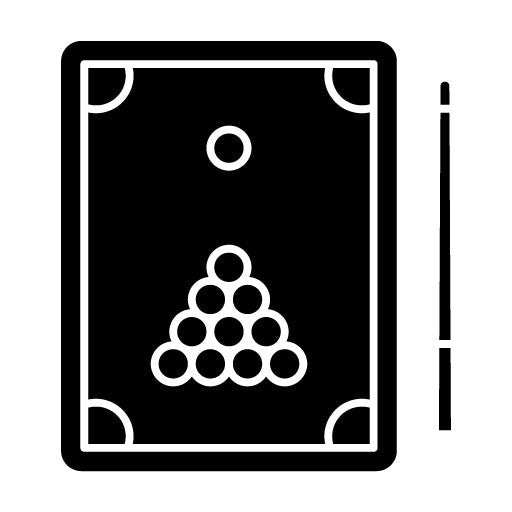 Billiards Glyph Icon
