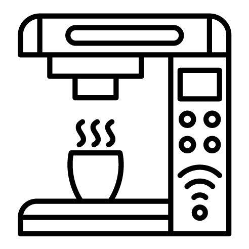 Smart Coffee Machine Icon