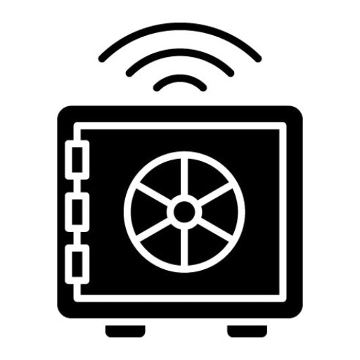 Smart Safebox Glyph Icon