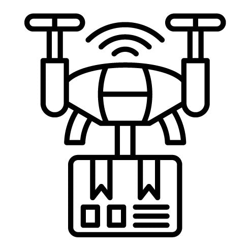 Drone Delivery Icon