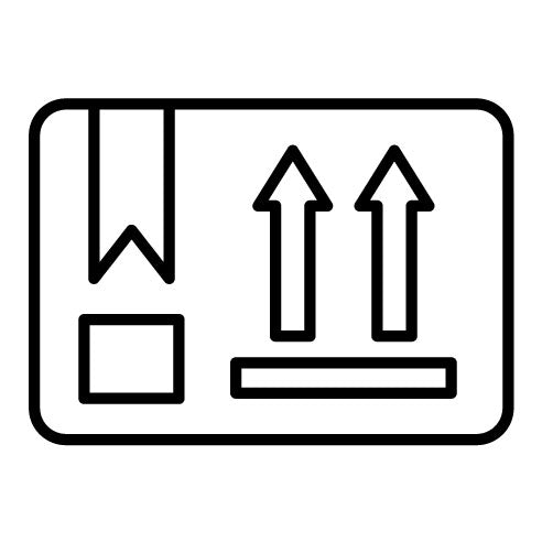 Package Side Up Icon