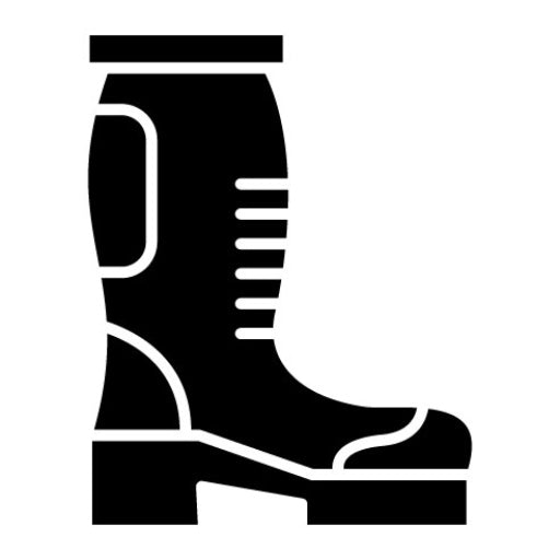 Autumn Boots Glyph Icon