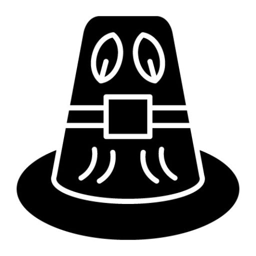 Autumn Hat Glyph Icon