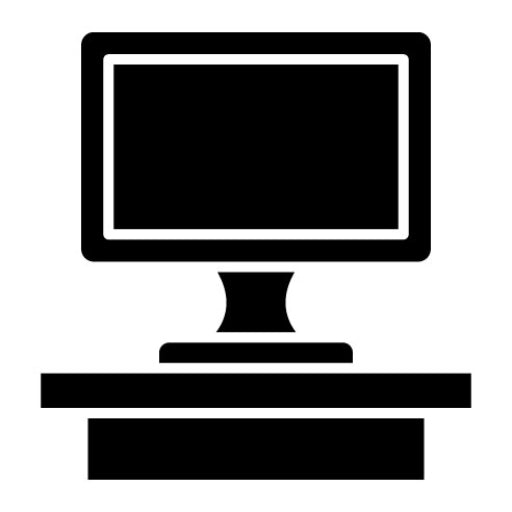 Computer Glyph Icon | Electronic Devices