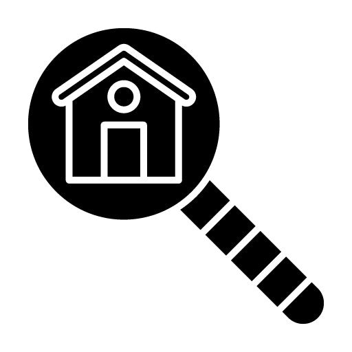 Search Property Glyph Icon