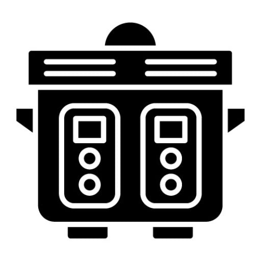 Cooker Glyph Icon