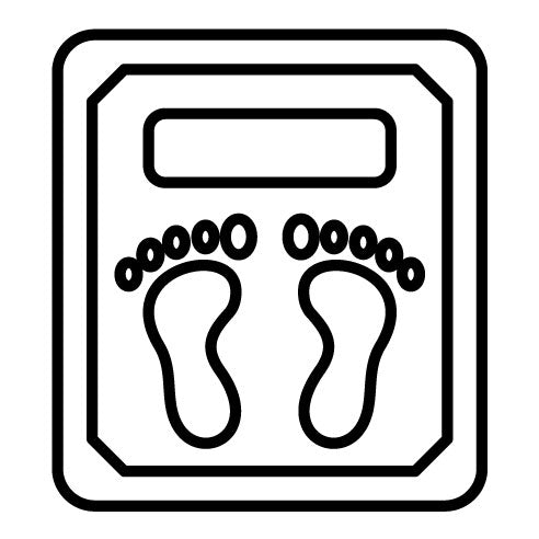 Electronic Weight Scale Icon