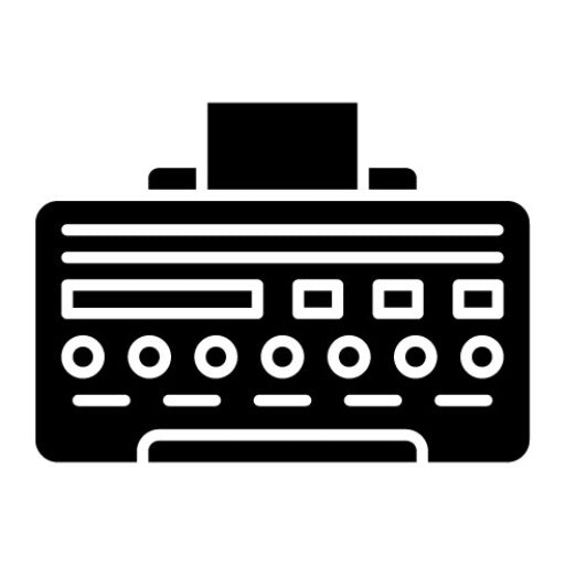 Printer Glyph Icon | Electronic Devices