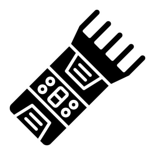 Trimmer Glyph Icon | Electronic Devices