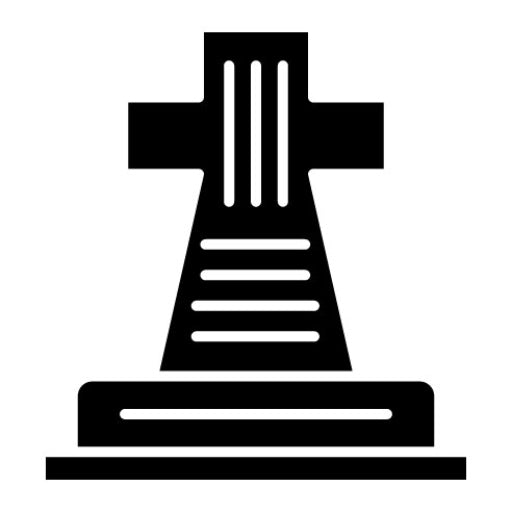 Gravestone Glyph Icon