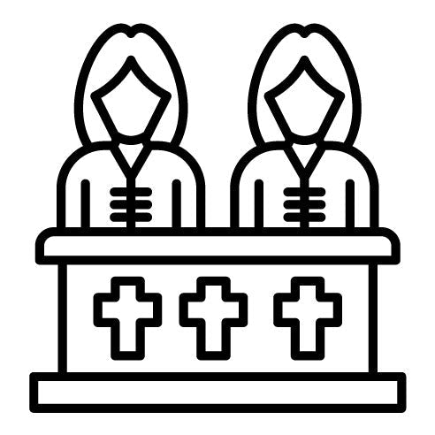 People Coffin Icon