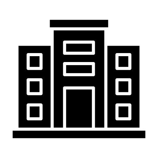 Accomodation Glyph Icon