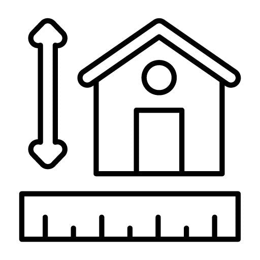 House Measurement Icon