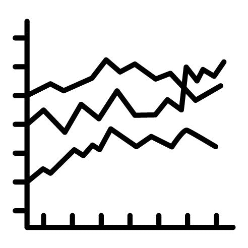 Filled Graph Icon