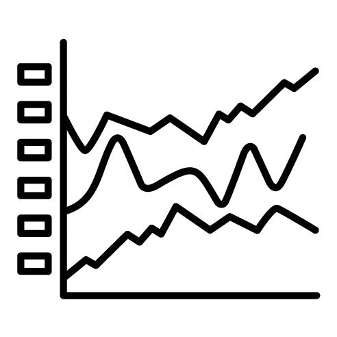 Stacked Graph Icon