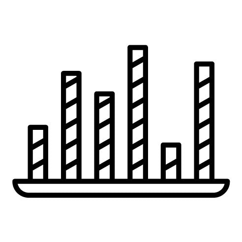 Striped Bars Icon