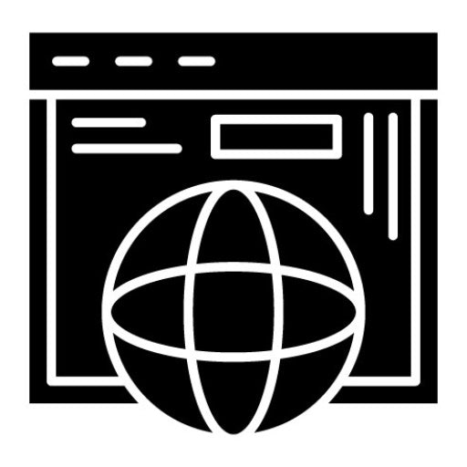 Worldwide Glyph Icon
