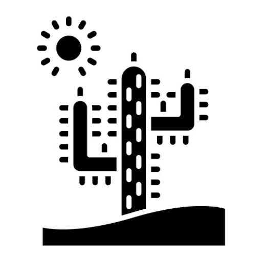 Cacti Glyph Icon