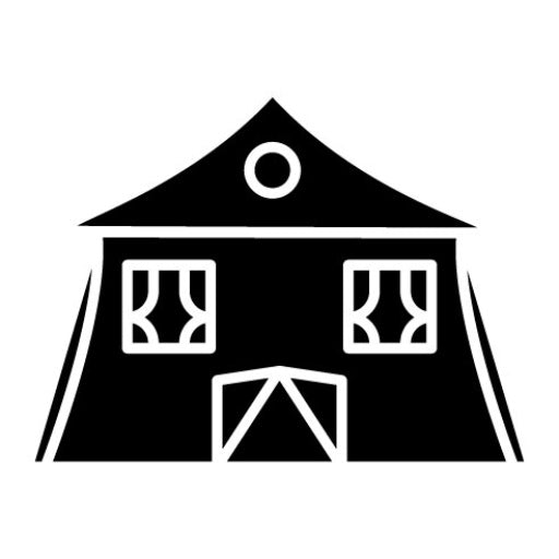 Desert Camp Glyph Icon