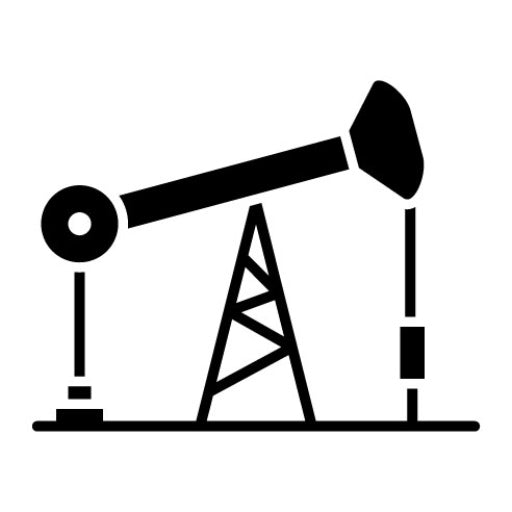 Oil Pump Glyph Icon