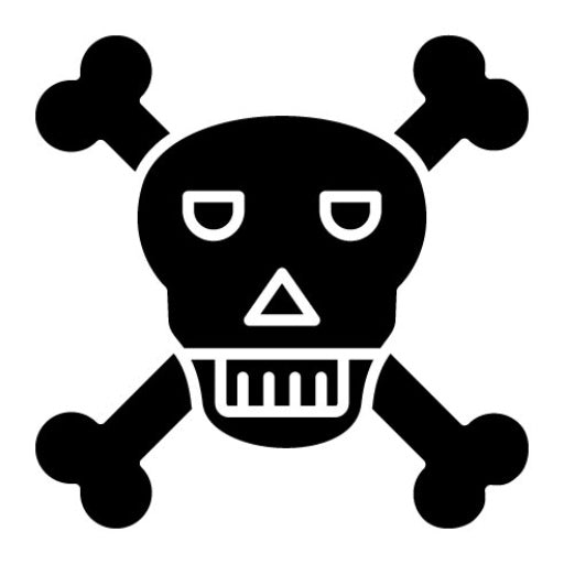 Skull Island Glyph Icon