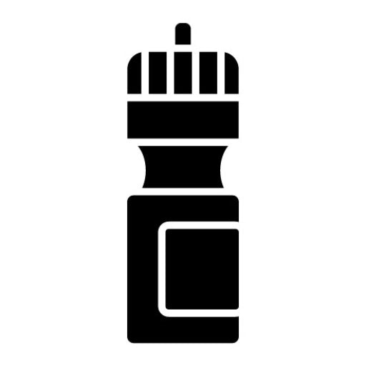 Water Flask Glyph Icon