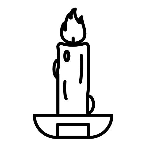 Scary Candle Icon