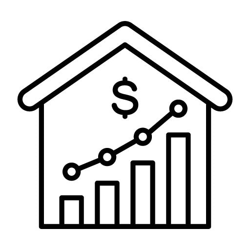 House Price Increase Icon
