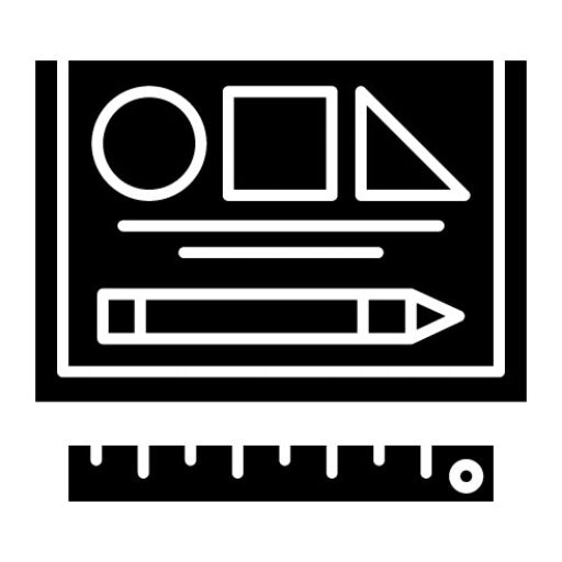 Drawing Glyph Icon | Back to School