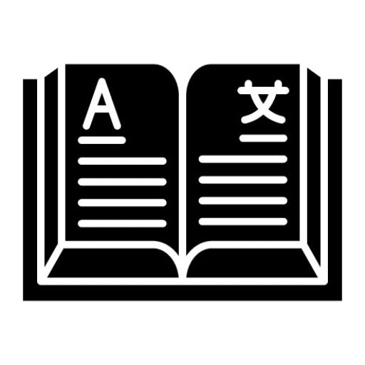 Language Learning Glyph Icon