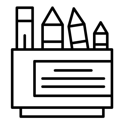 Pencil Box Icon