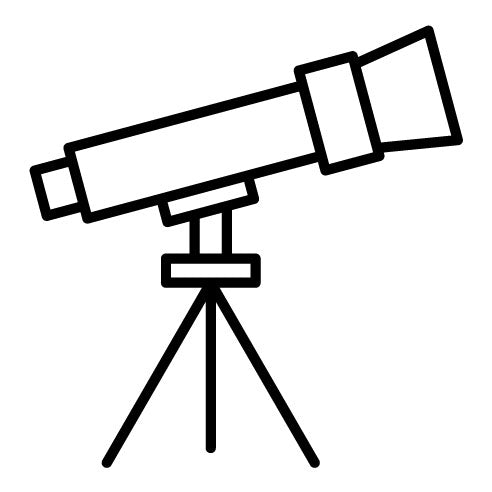 Telescope Icon | Back to School