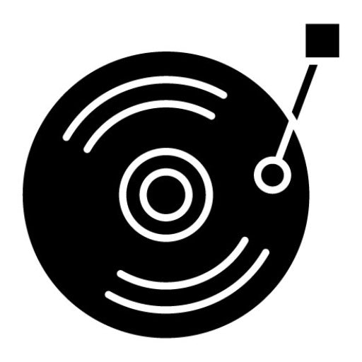 Vynil Glyph Icon
