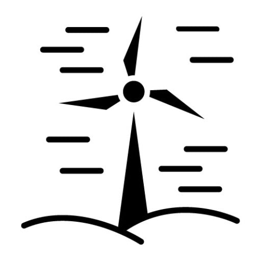 Windmills Glyph Icon