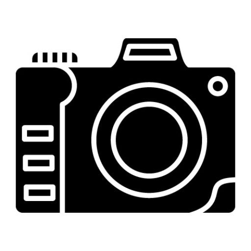 Dslr Camera Glyph Icon