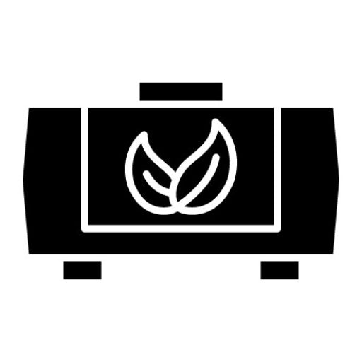 Biogas Glyph Icon