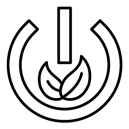 Eco Power Button Icon